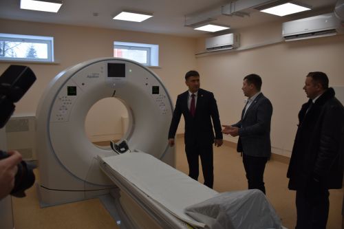 Кукмара районы дәваханәсендә компьютер томографиясе кабинеты ачылды