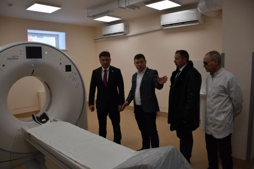 Кукмара районы дәваханәсендә компьютер томографиясе кабинеты ачылды