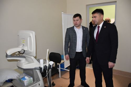 Кукмара районы дәваханәсендә компьютер томографиясе кабинеты ачылды