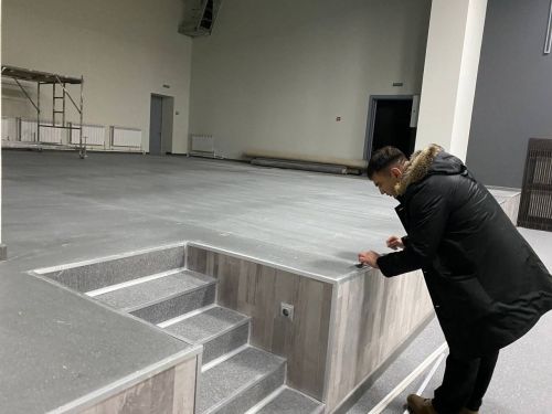 Сергей Димитриев Кукмара районындагы объектларда алып барылучы ремонт эшләренең барышы белән танышты