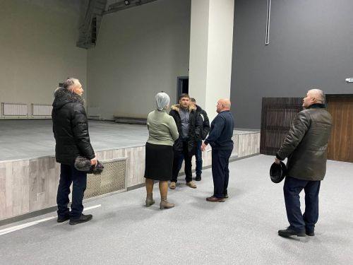 Сергей Димитриев Кукмара районындагы объектларда алып барылучы ремонт эшләренең барышы белән танышты