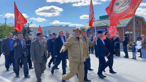Кукмарада Бөек Җиңүнең 78 еллыгы билгеләп үтелә