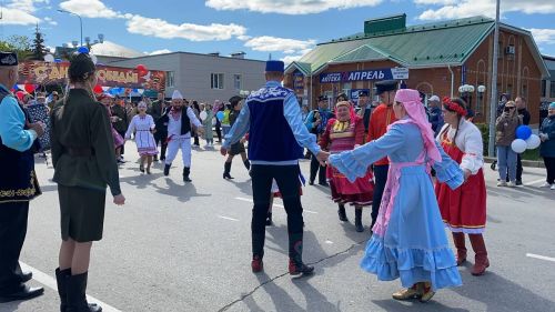 Кукмарада Бөек Җиңүнең 78 еллыгы билгеләп үтелә