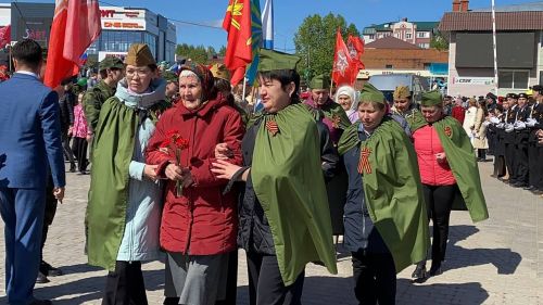 Кукмарада Бөек Җиңүнең 78 еллыгы билгеләп үтелә