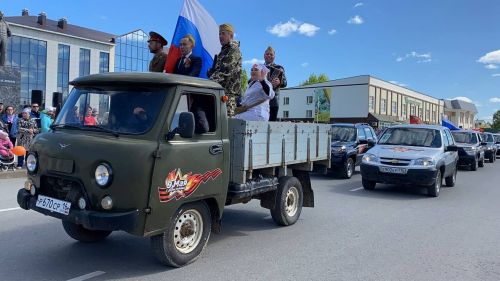 Кукмарада Бөек Җиңүнең 78 еллыгы билгеләп үтелә