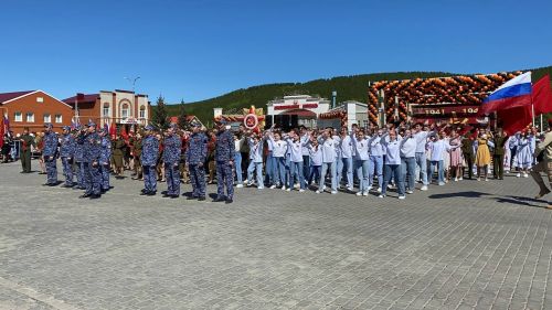 Кукмарада Бөек Җиңүнең 78 еллыгы билгеләп үтелә