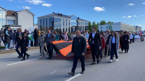Кукмарада Бөек Җиңүнең 78 еллыгы билгеләп үтелә