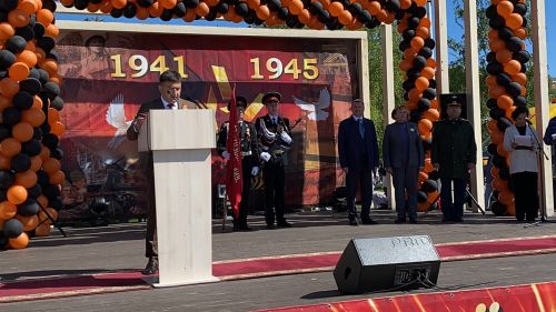 Кукмарада Бөек Җиңүнең 78 еллыгы билгеләп үтелә