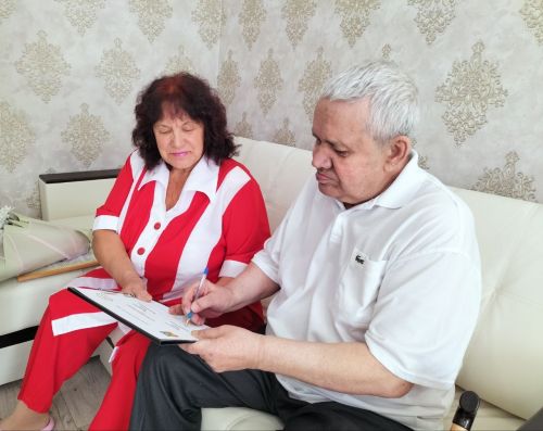Кукмарада яшәүче Венера һәм Ринат Кәримуллиннар алтын туйларын билгеләп үтте