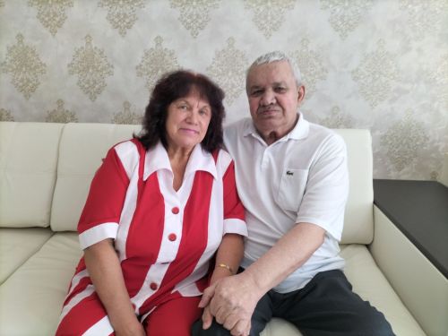 Кукмарада яшәүче Венера һәм Ринат Кәримуллиннар алтын туйларын билгеләп үтте