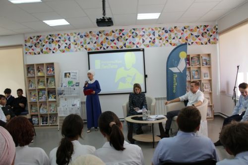 Район үзәк балалар китапханәсендә «Китаплы җәй» дип аталган әдәби фестивале узды