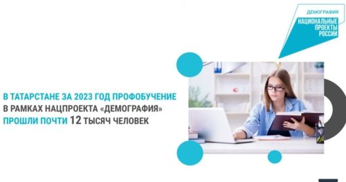 12 меңгә якын татарстанлы 2023 елда «Демография» илкүләм проекты кысаларында белем алды