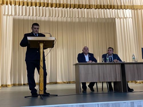 Байлангар җирлегендә хисап җыелышы үтте