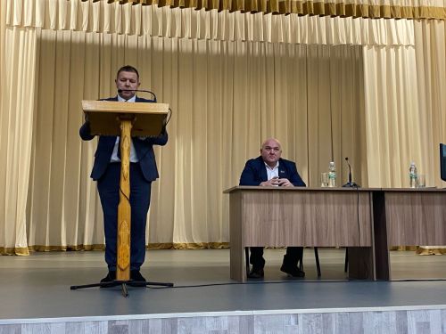 Байлангар җирлегендә хисап җыелышы үтте