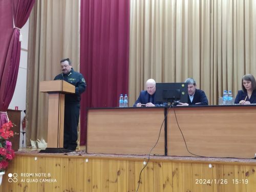Урта Комар җирлегендә хисап җыелышы булды