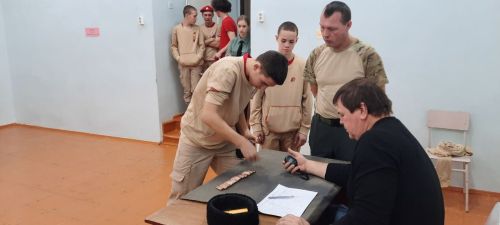 Юнармейцы Кукморского района состязались в соревновании, посвященном Дню Героев Отечества