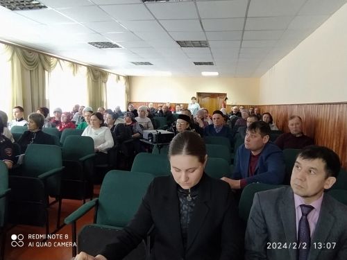 Сәрдекбаш авыл җирлегендә хисап җыелышы үтте