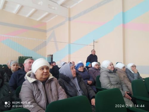 Туембаш авыл жирлегендэ узган елгы эш нәтиҗәләренә багышланган хисап җыелышы үтте