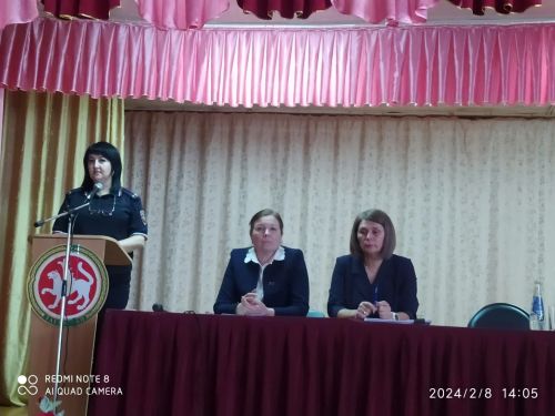 Дусай авыл җирлегендә хисап җыелышы үтте