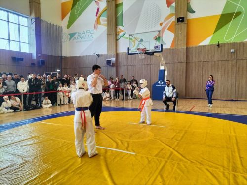 Кукмараның Барс-Арена спорт комплексында киокушинкай каратэ буенча республика турниры узды