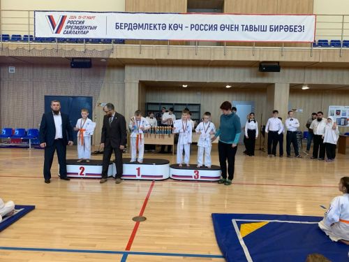 Кукмараның Барс-Арена спорт комплексында киокушинкай каратэ буенча республика турниры узды