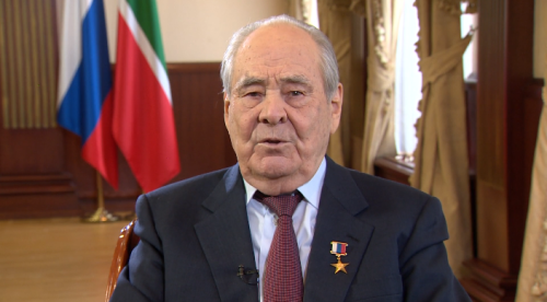 Минтимер Шәймиев Россия Президентын сайлау уңаеннан мөрәҗәгать итте