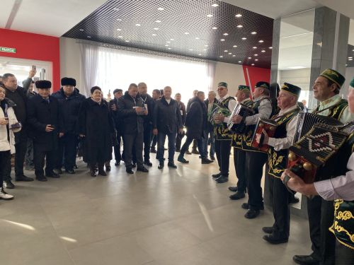 Бөтендөнья татар конгрессы XII Бөтенроссия татар авыллары эшмәкәрләре җыены кысаларында Ядегәр җирлегенә бер төркем кунаклар  килде