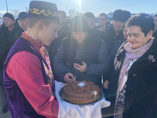 Бөтендөнья татар конгрессы XII Бөтенроссия татар авыллары эшмәкәрләре җыены кысаларында Ядегәр җирлегенә бер төркем кунаклар  килде
