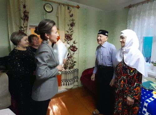 Төхбәтуллинар гаиләсе 65 ел бергә торуларын билгеләп үтте