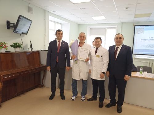 Кукмарага ТР сәламәтлек саклау минстры килде