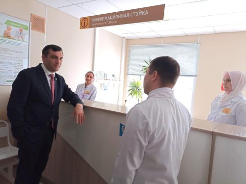 Кукмарага ТР сәламәтлек саклау минстры килде