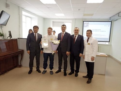Кукмарага ТР сәламәтлек саклау минстры килде