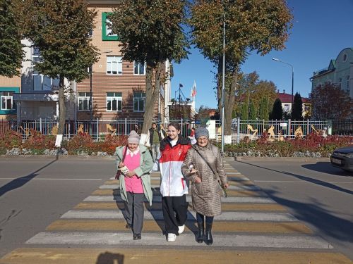 В Кукморе провели акцию «Пожилой пешеход — на безопасный переход»