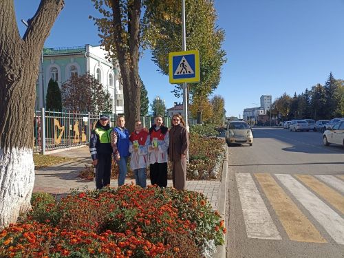 В Кукморе провели акцию «Пожилой пешеход — на безопасный переход»
