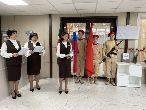 Кукмарада Геройның исеме мәңгеләштерелде