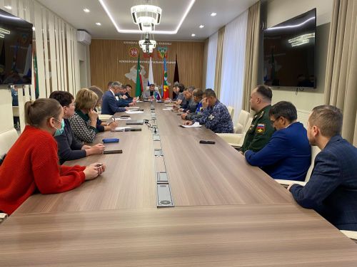 В Кукморе прошла учебная тренировка антитеррористической комиссии