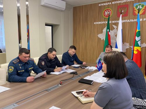 В Кукморе прошла учебная тренировка антитеррористической комиссии