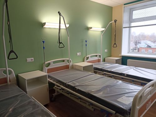 Кукмара район үзәк дәваханәсенең кардиология һәм терапия бүлекләрендә ремонт бара