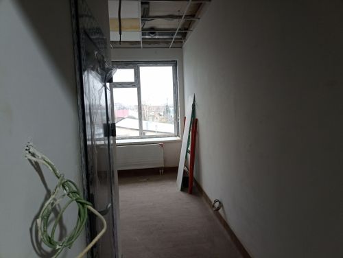 Кукмара район үзәк дәваханәсенең кардиология һәм терапия бүлекләрендә ремонт бара