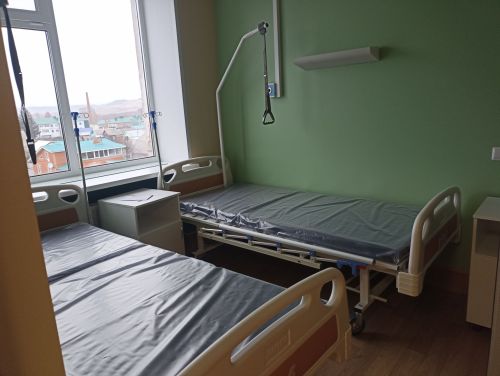 Кукмара район үзәк дәваханәсенең кардиология һәм терапия бүлекләрендә ремонт бара