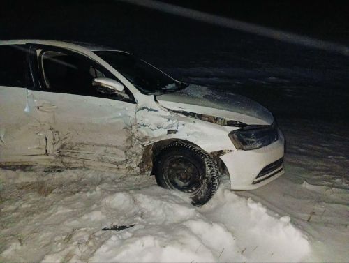 В Кукморском районе произошло ДТП с пострадавшей