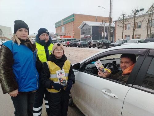 В Кукморе провели акцию «Ребенок — главный пассажир!»