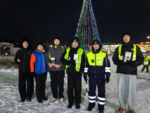 В Кукморе прошла акция «Стань заметней!»