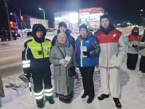 В Кукморе прошла акция «Стань заметней!»