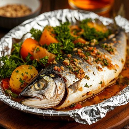 Вкусный рецепт: Скумбрия в фольге