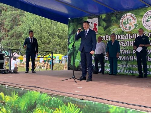 Кукмара районында мәктәп урманчылыкларының слеты булды