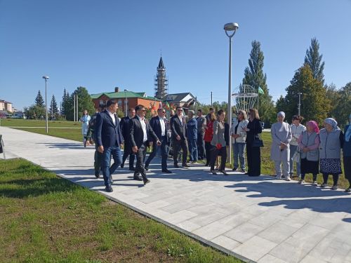 Кукмарада Җиңү Паркы ачылды