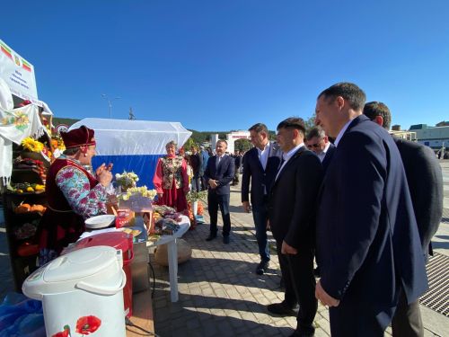 В Кукморе прошла осенняя школьная ярмарка