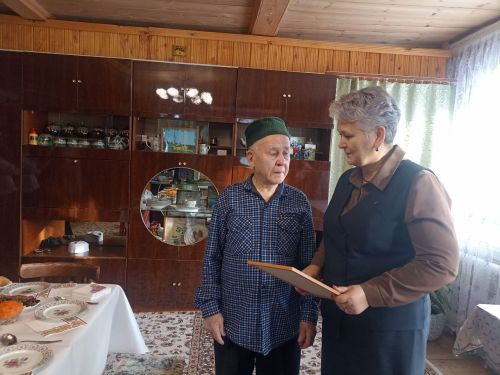 Чишмәбаш авылында яшәүче Минневасил Мәрсетдинов 90 яшен тутырды