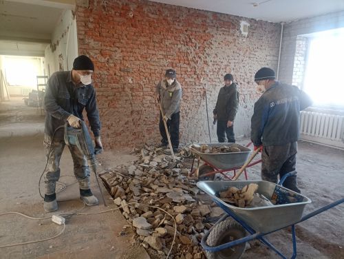 Кечкенә пациентлар өчен зур үзгәрешләр: Район үзәк дәваханәсенең балаларны дәвалау бүлегендә төзекләндерү эшләре башланды